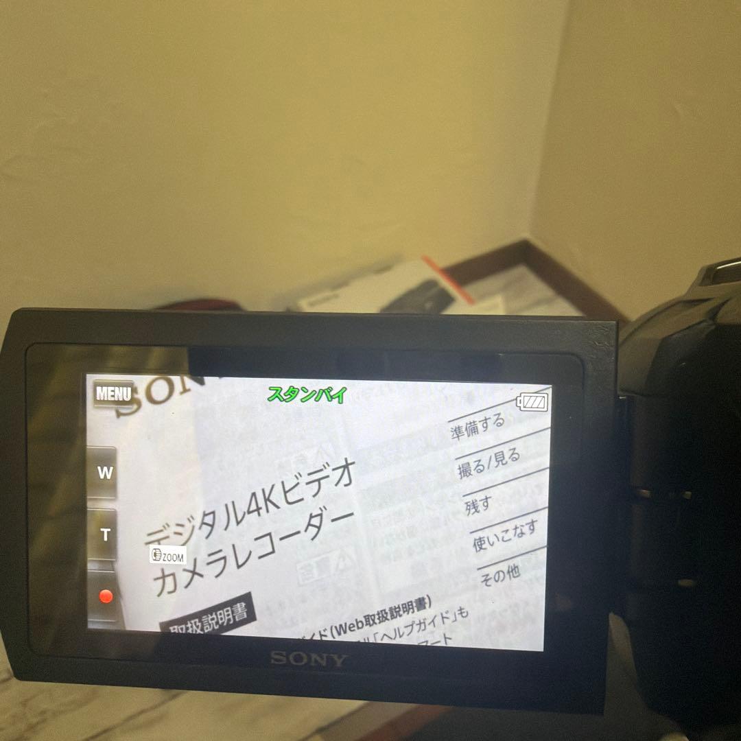 美品☆Sony FDR-AX60 4K ハンディカム　豪華セット☆