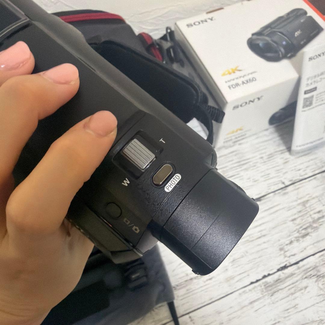 美品☆Sony FDR-AX60 4K ハンディカム　豪華セット☆
