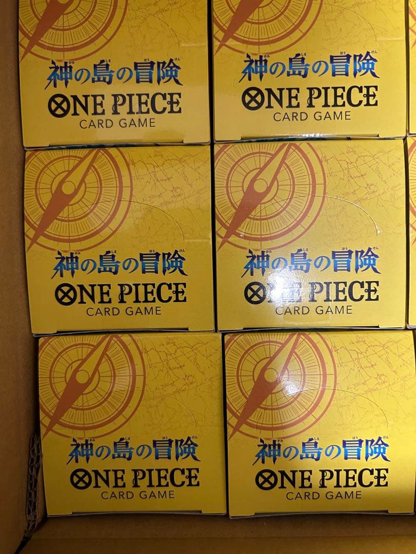 神の島の冒険 未開封 12BOX ワンピースカード