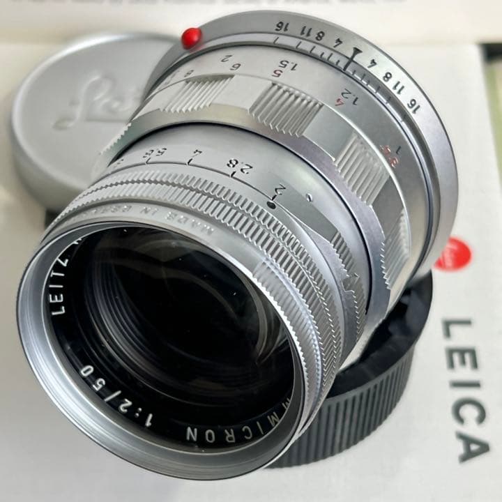 ライカ Leica固定銅鏡 後期Summicron Mズミクロン 50mm f2