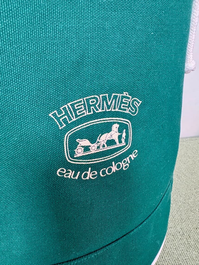 非売品　HERMES エルメス グリーン　リュック 　未使用