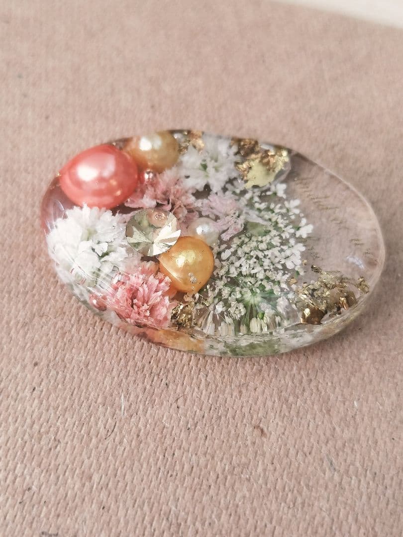 【出品セール♡】A-102♡お花レジン ヘアゴム