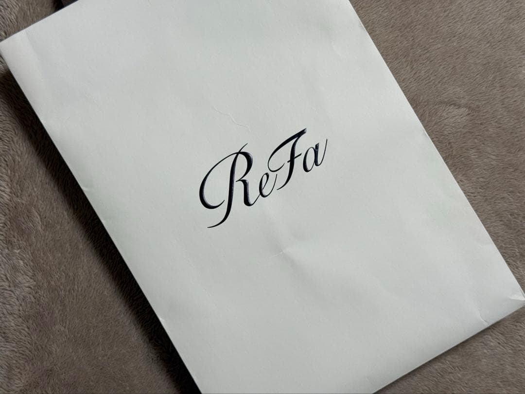 ReFaフィンガーアイロンSTホワイト ショッパー付き