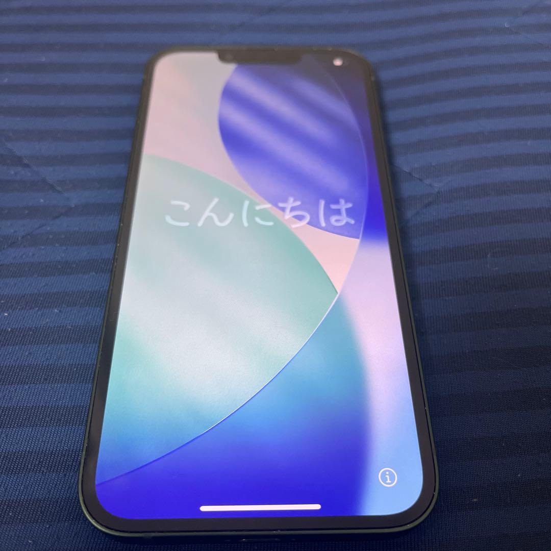 [値下げ]iPhone13 128gb simフリー グリーン バッテリー82%