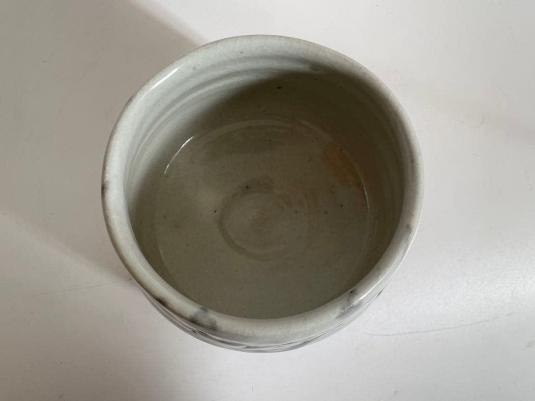 陶芸家　作家物　三原研　黒影文　茶盌　茶碗　共箱