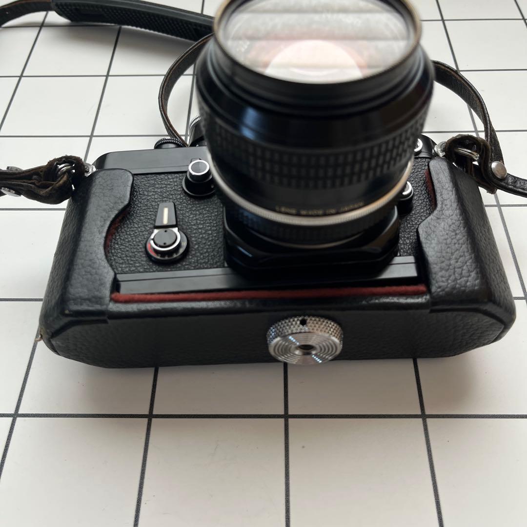 Nikon F2 Photomic+ 50mm F1.4 動作品　カバー付き