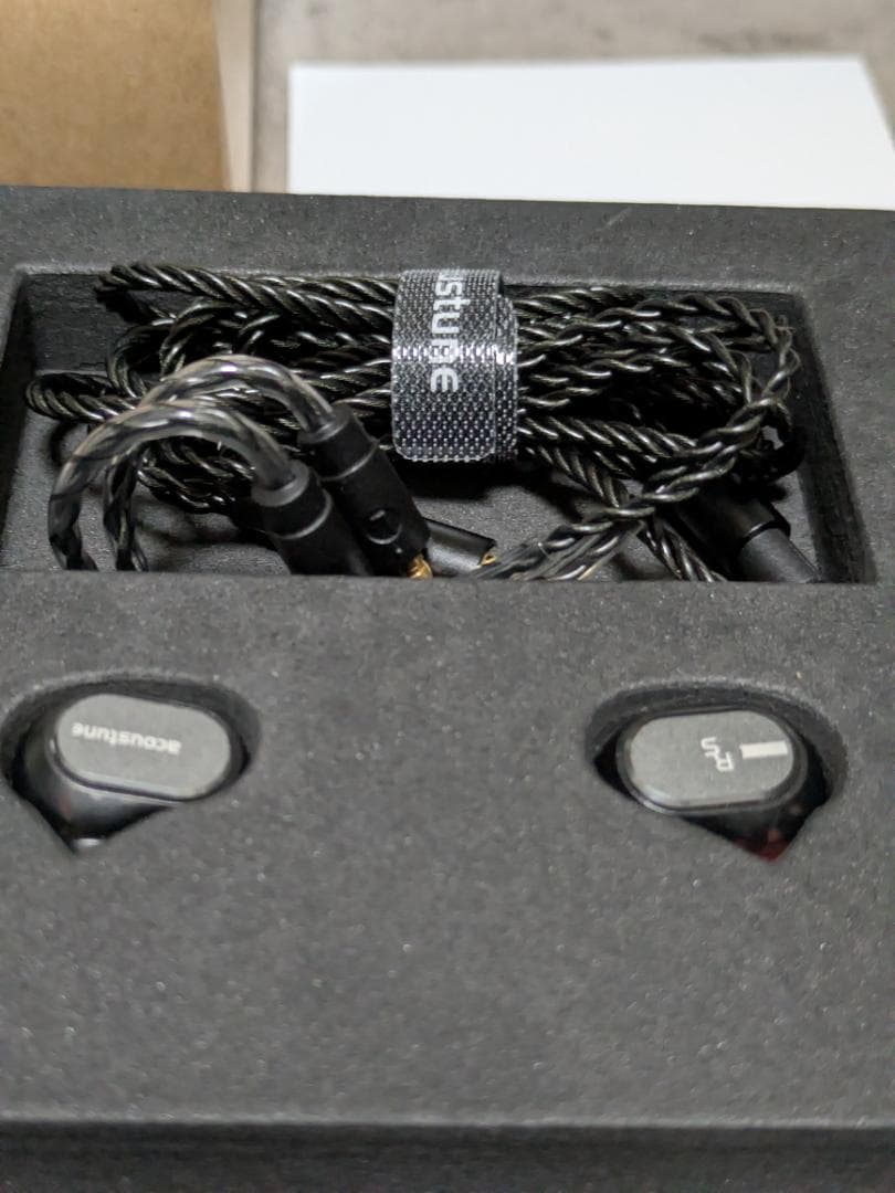 Acoustune モニターイヤホン RS ONE Graphite