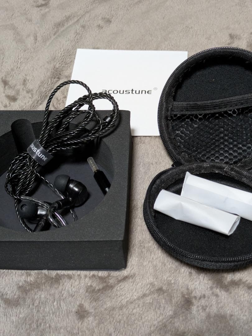 Acoustune モニターイヤホン RS ONE Graphite