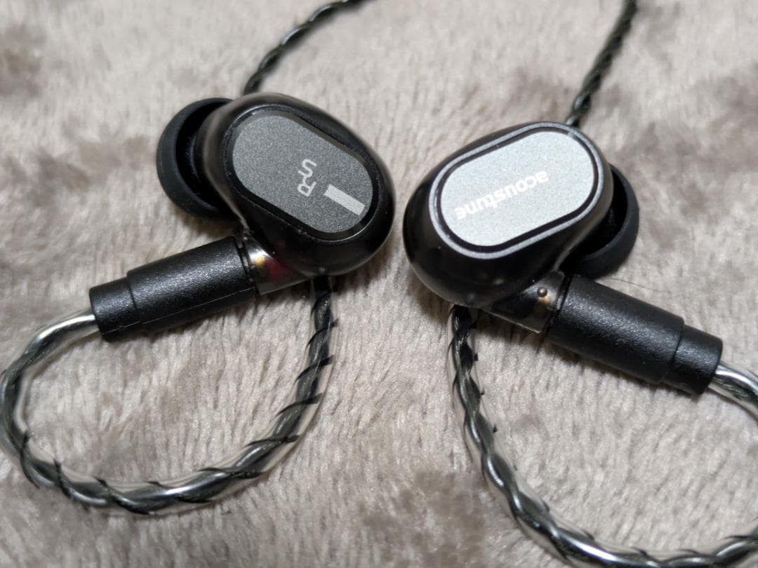 Acoustune モニターイヤホン RS ONE Graphite