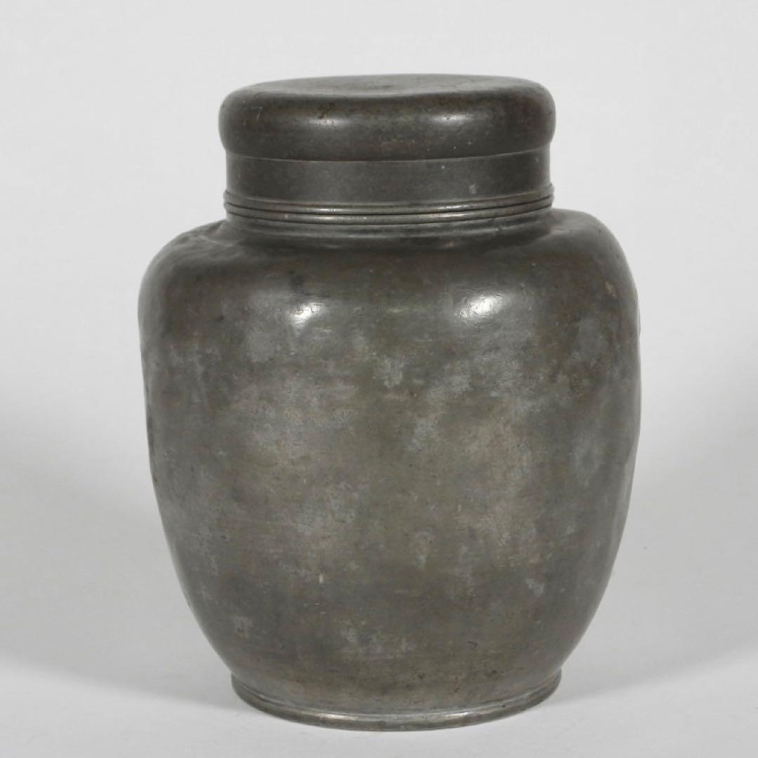 時代唐物 在銘 古錫 茶壷 茶入 煎茶道具