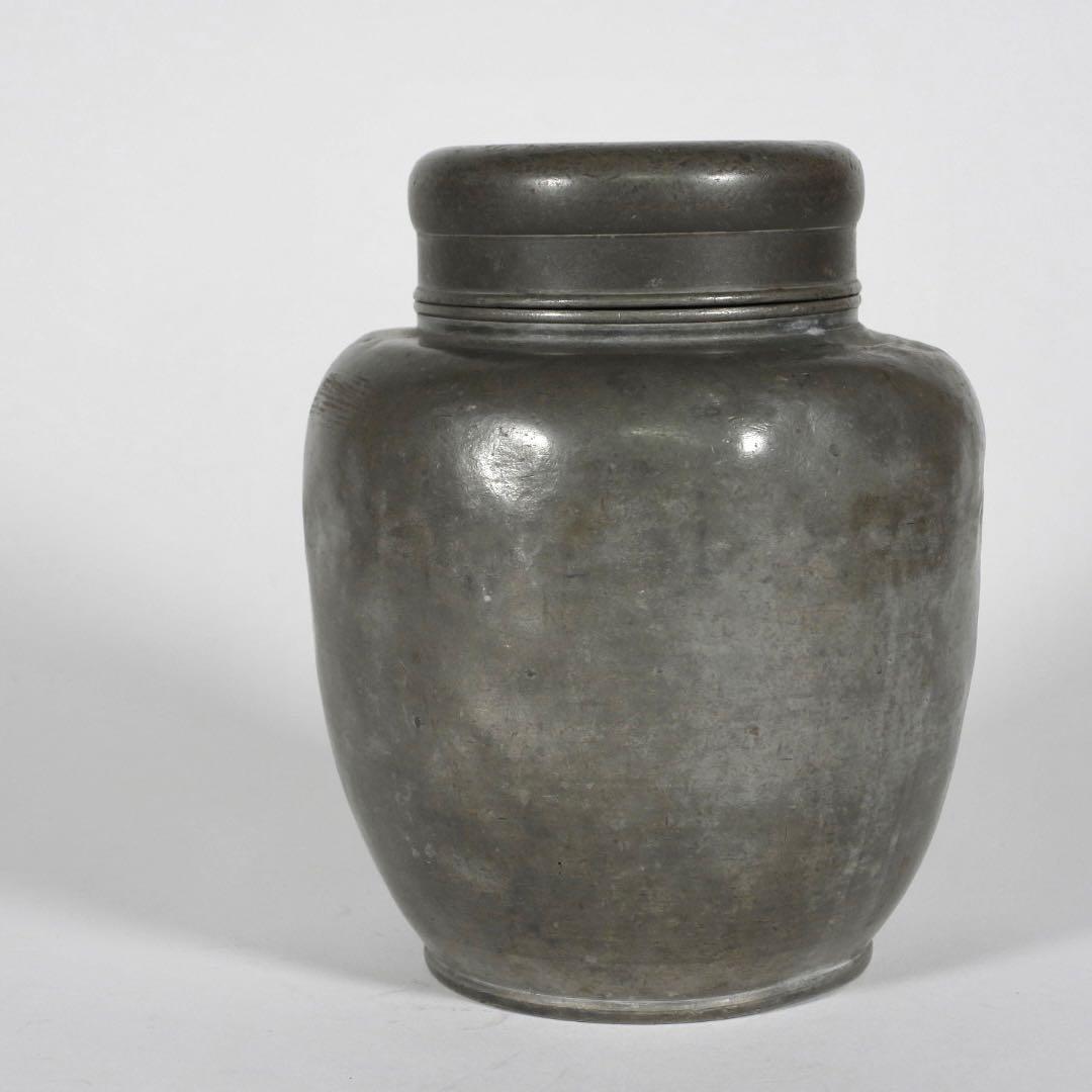 時代唐物 在銘 古錫 茶壷 茶入 煎茶道具