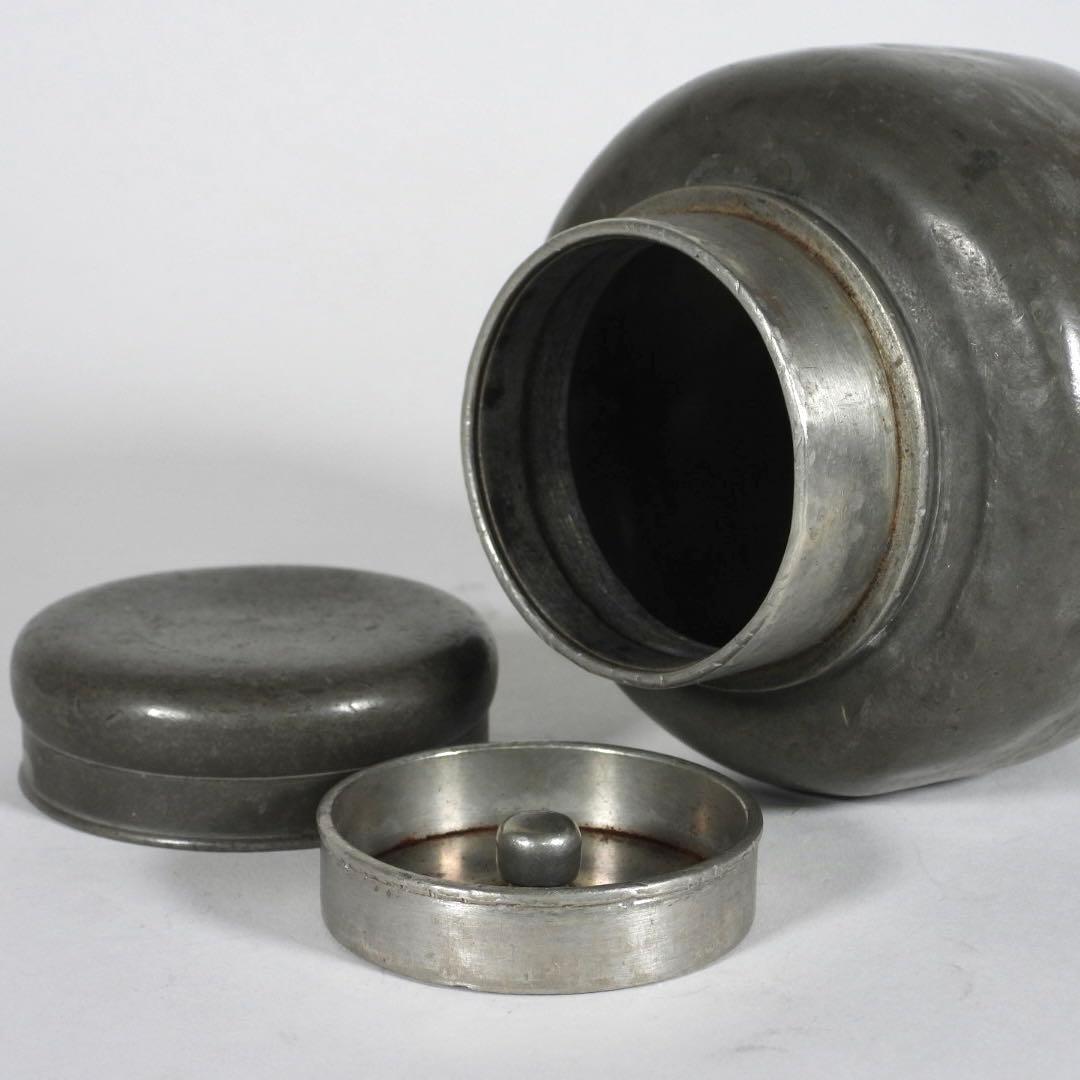 時代唐物 在銘 古錫 茶壷 茶入 煎茶道具
