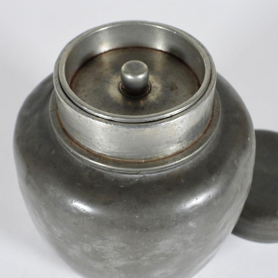 時代唐物 在銘 古錫 茶壷 茶入 煎茶道具