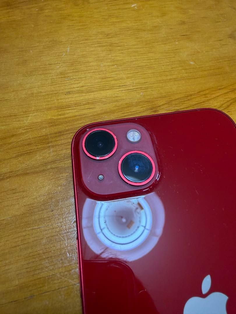 iphone 13 256GB red スマートフォン本体　傷あり