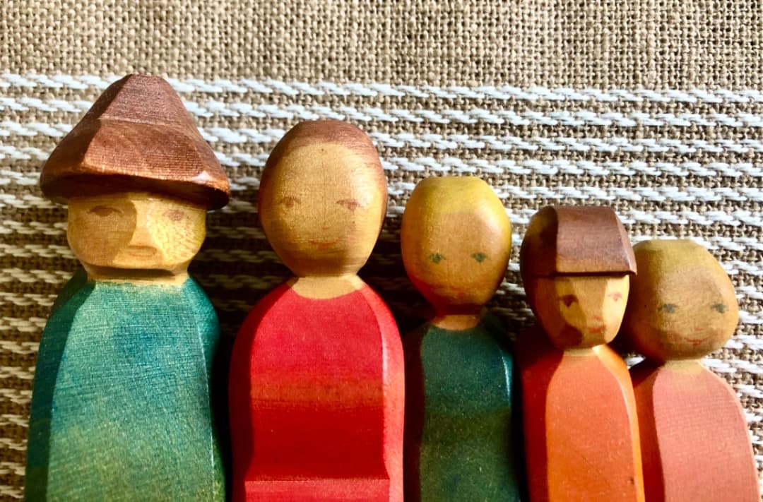 オストハイマー　ヴィンテージ　家族5人セット