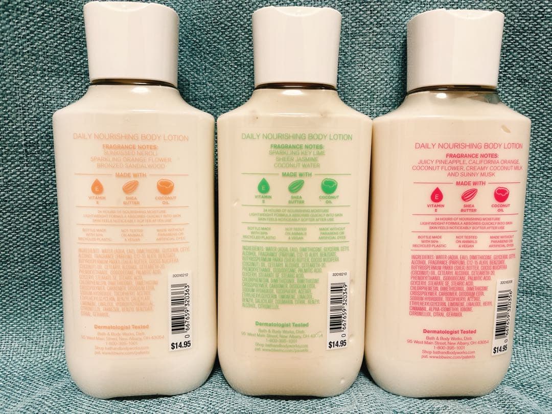 専用　Bath & Body Works ボディローション 3本セット