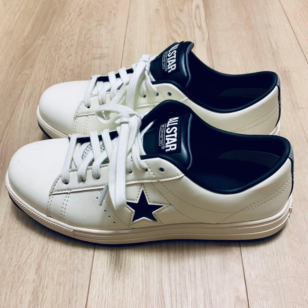 【中古美品】CONVERSE ONE STAR PS ホワイト/ブラック27cm