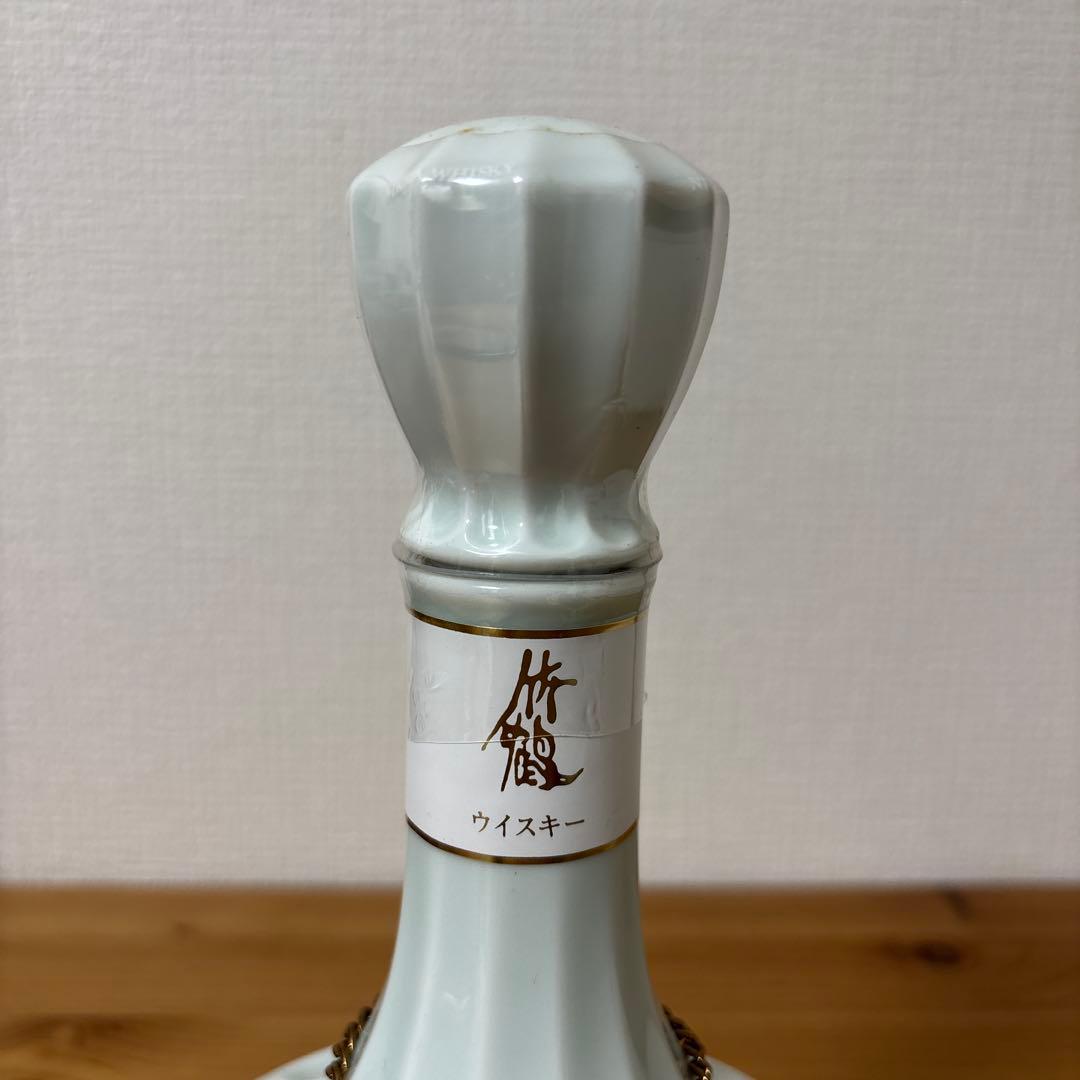 ＜非売品＞　ニッカウイスキー　竹鶴 青磁　陶器ボトル　未開封