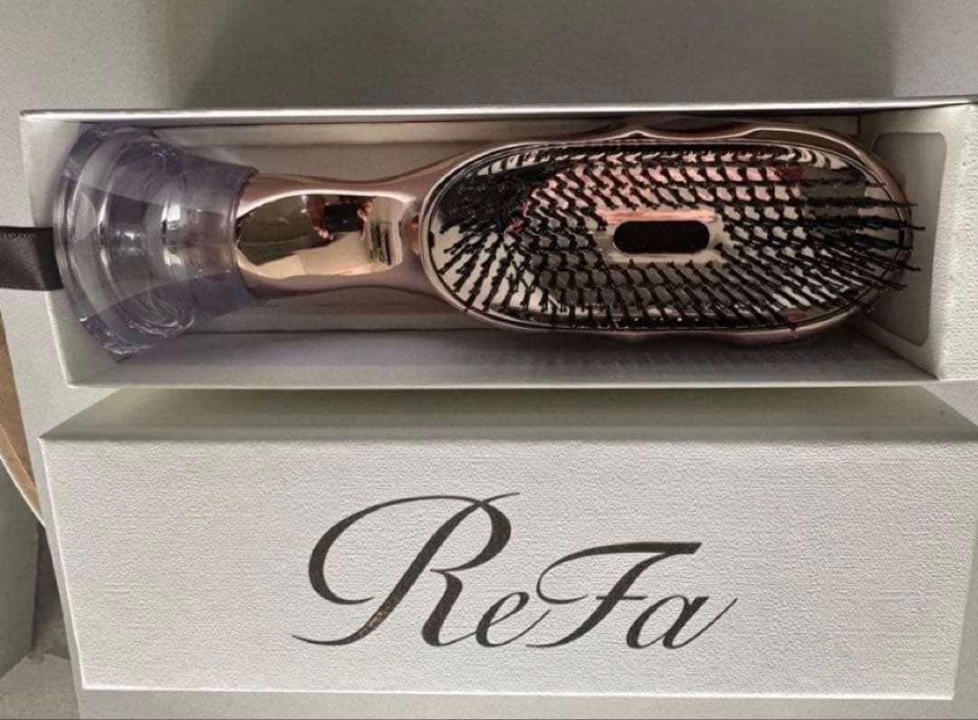 新品未使用 Refa イオンケアブラシローズゴールド