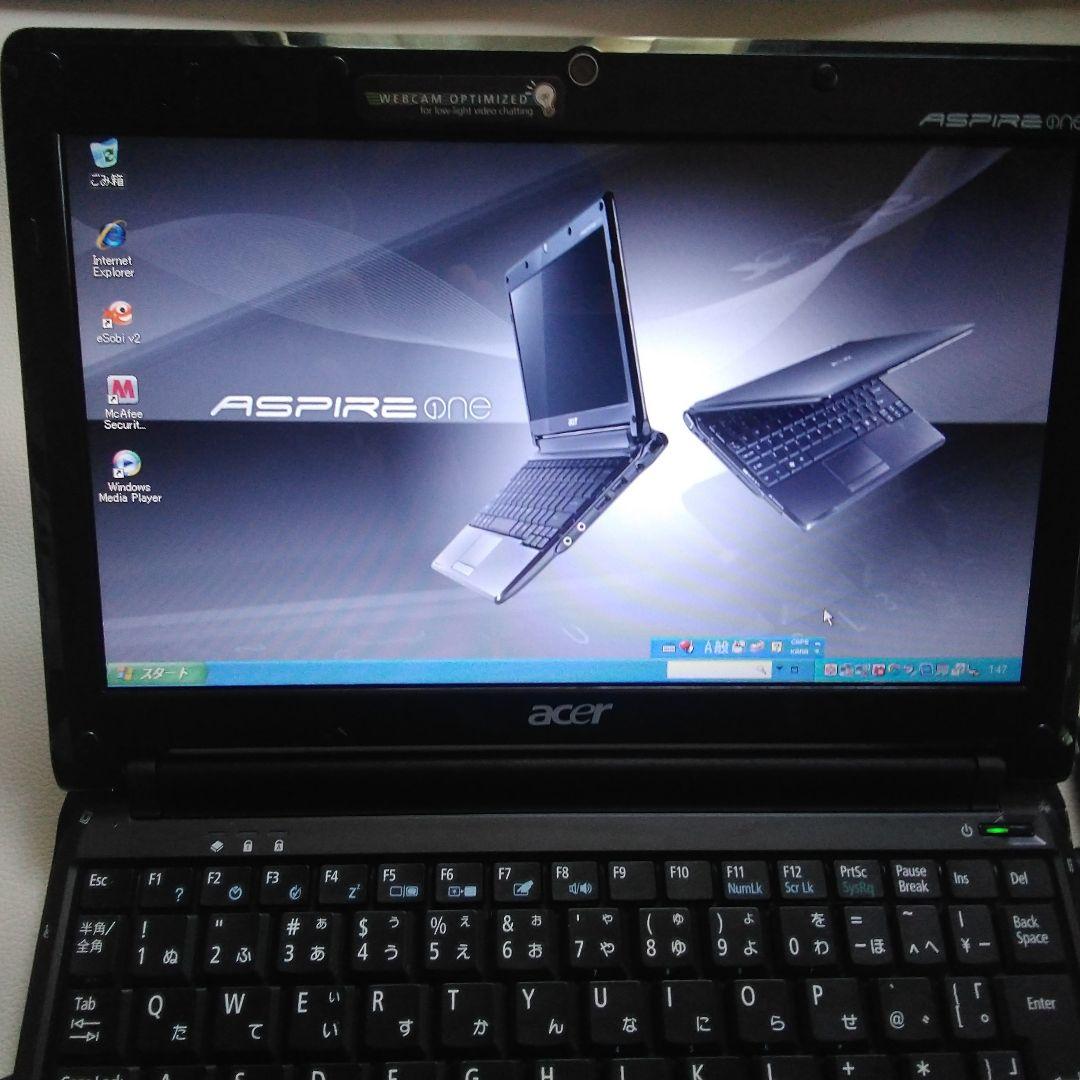 Acer Aspire One ZG8 ノートPC
