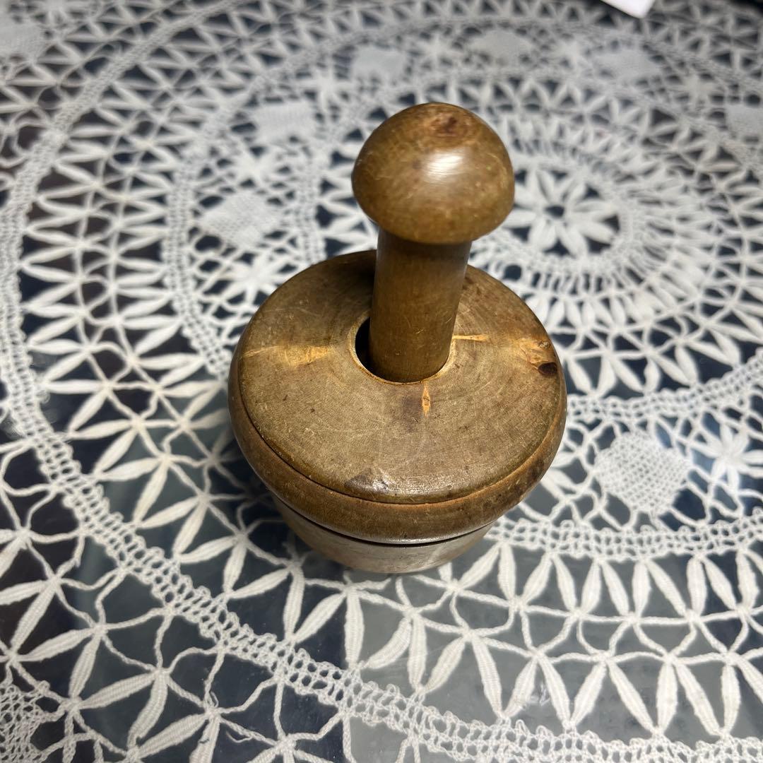 Vintage wooden butter mold /バター型ひまわり刻印