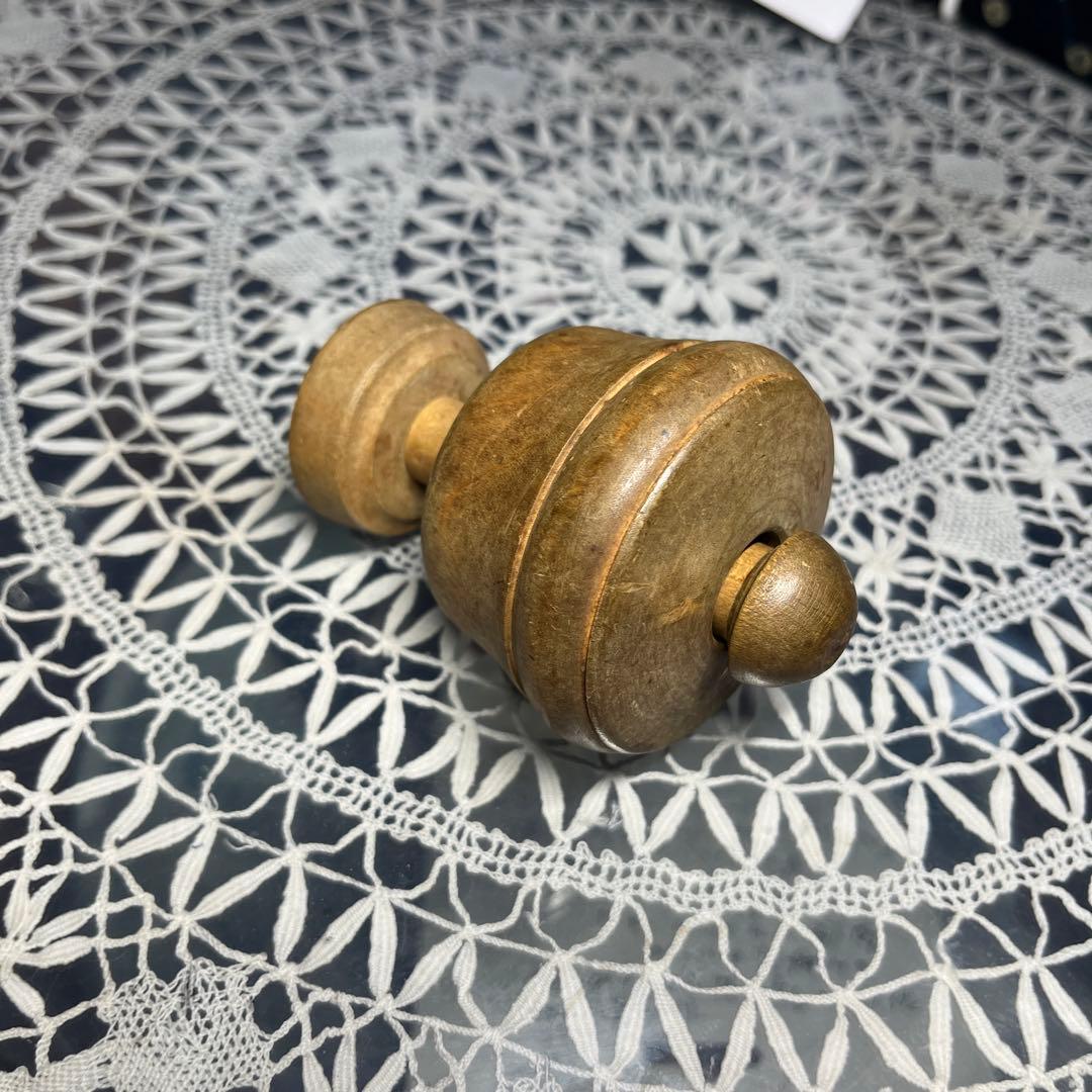 Vintage wooden butter mold /バター型ひまわり刻印