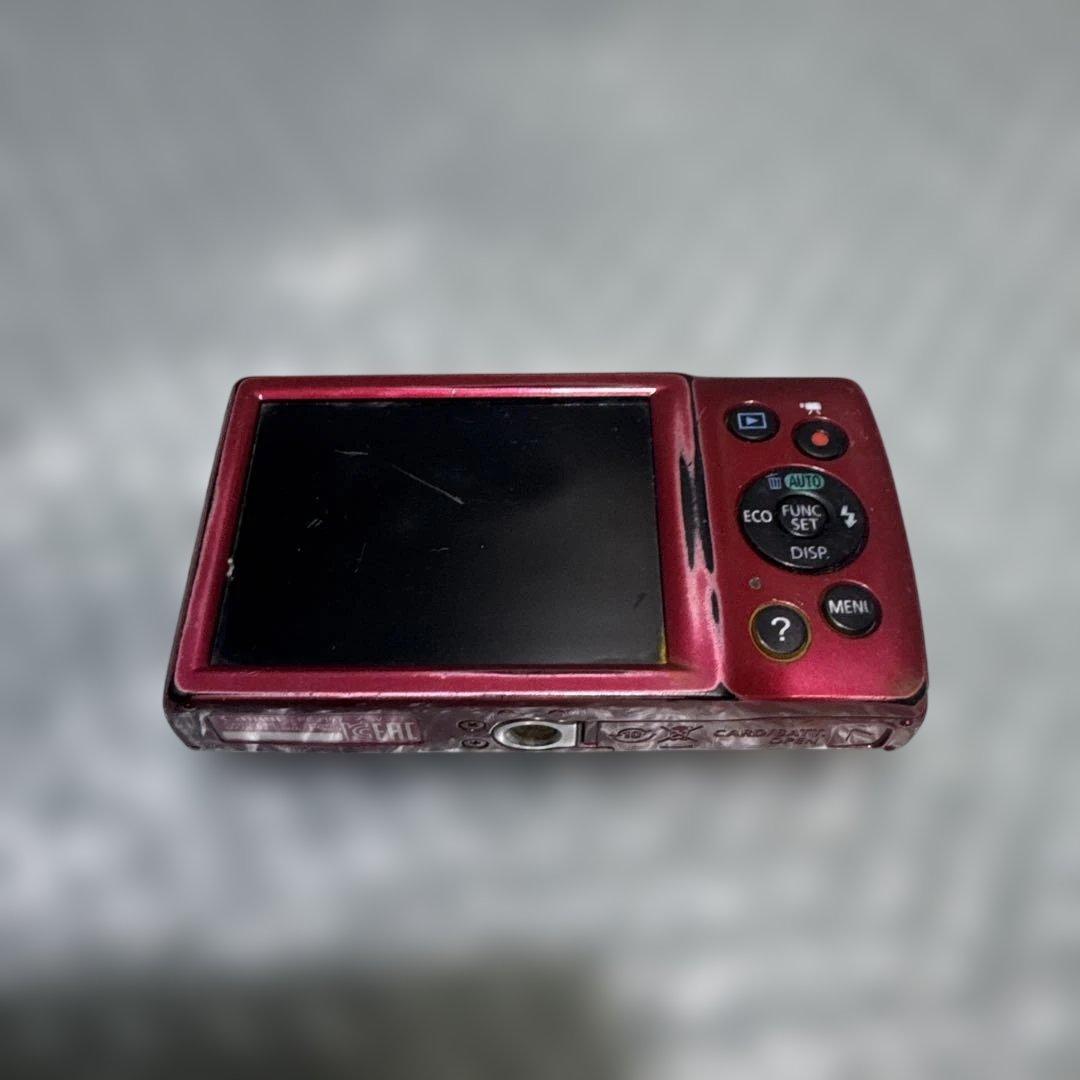 Canon IXY レッド コンパクトデジタルカメラ　ジャンク品