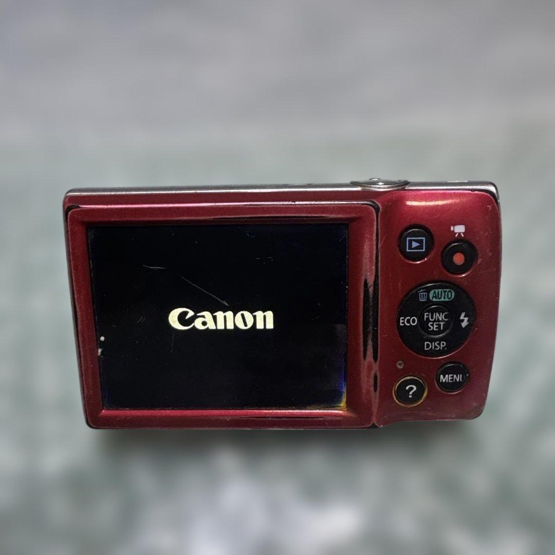 Canon IXY レッド コンパクトデジタルカメラ　ジャンク品