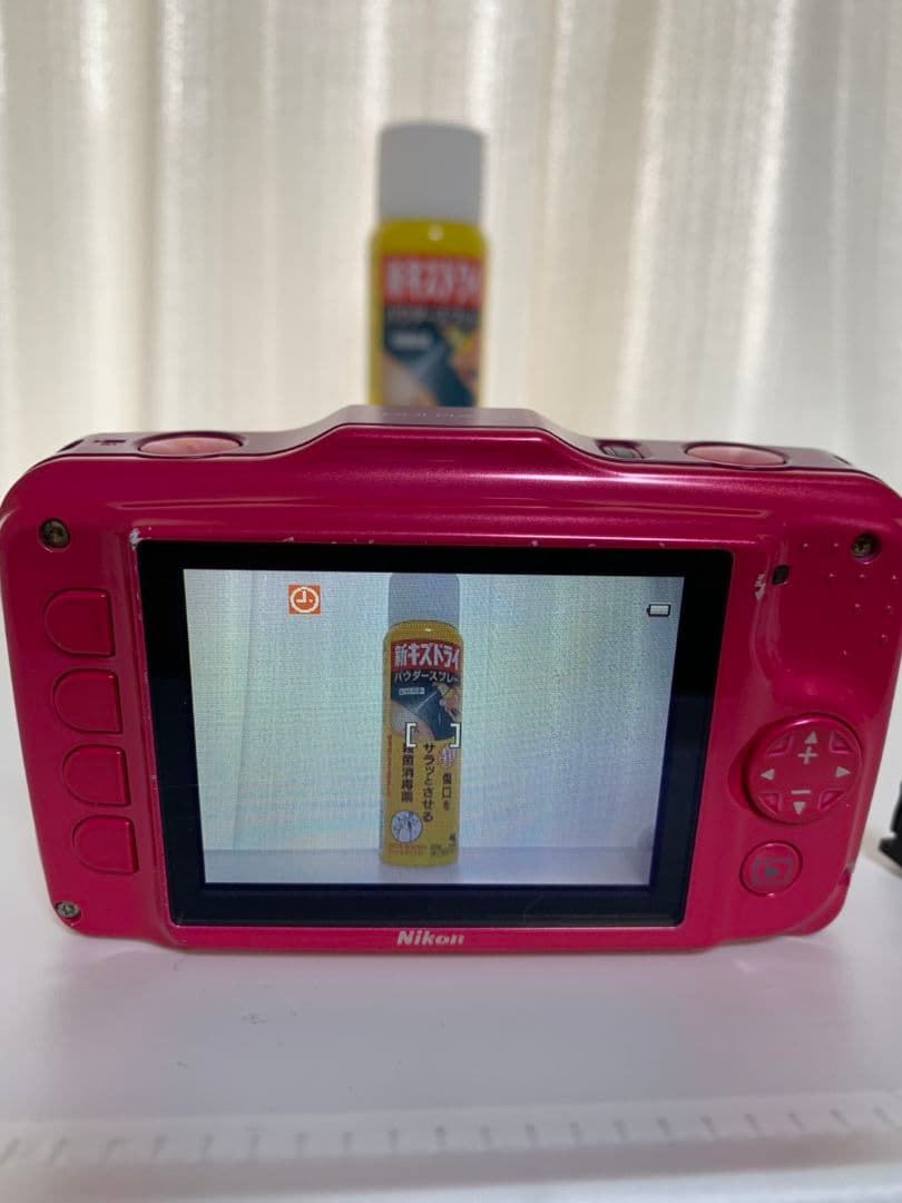 Nikon COOLPIX S31 ピンク 防水 耐衝撃 SD付 動作品