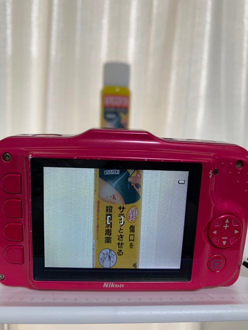 Nikon COOLPIX S31 ピンク 防水 耐衝撃 SD付 動作品