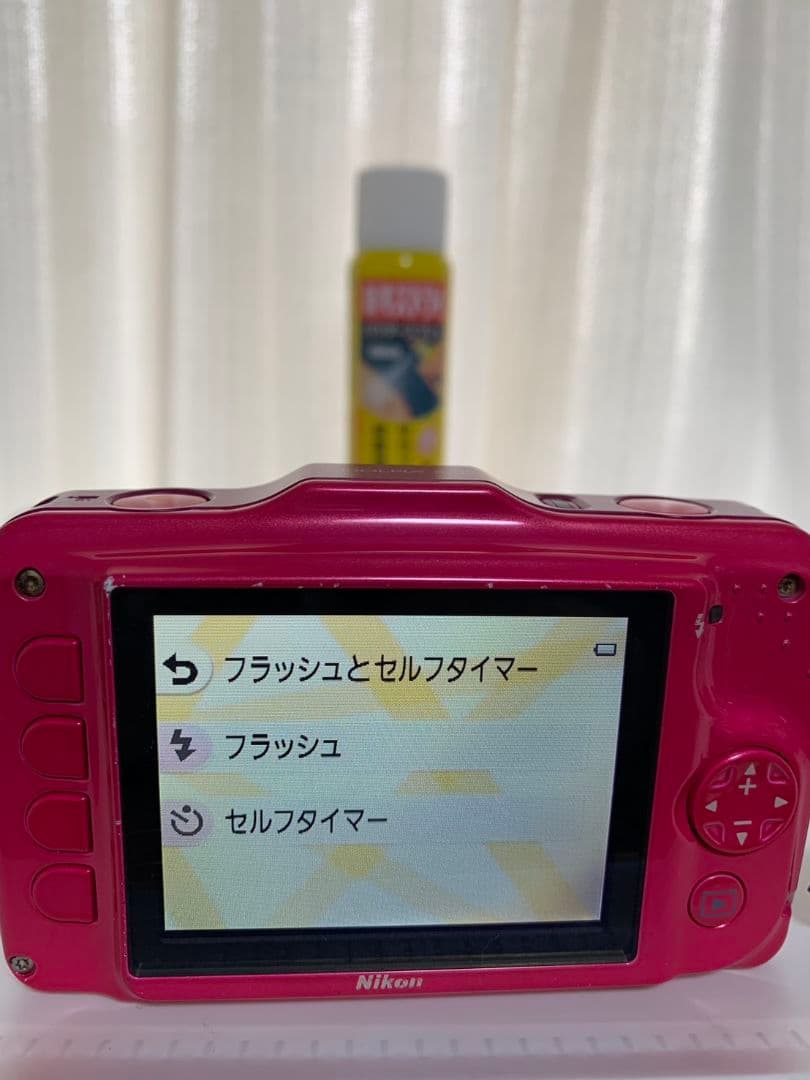 Nikon COOLPIX S31 ピンク 防水 耐衝撃 SD付 動作品