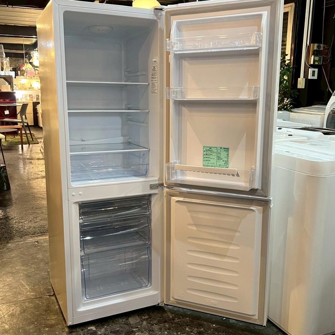 ハイセンス HR-D1701W 2ドア冷凍冷蔵庫 175L 2024年製 白
