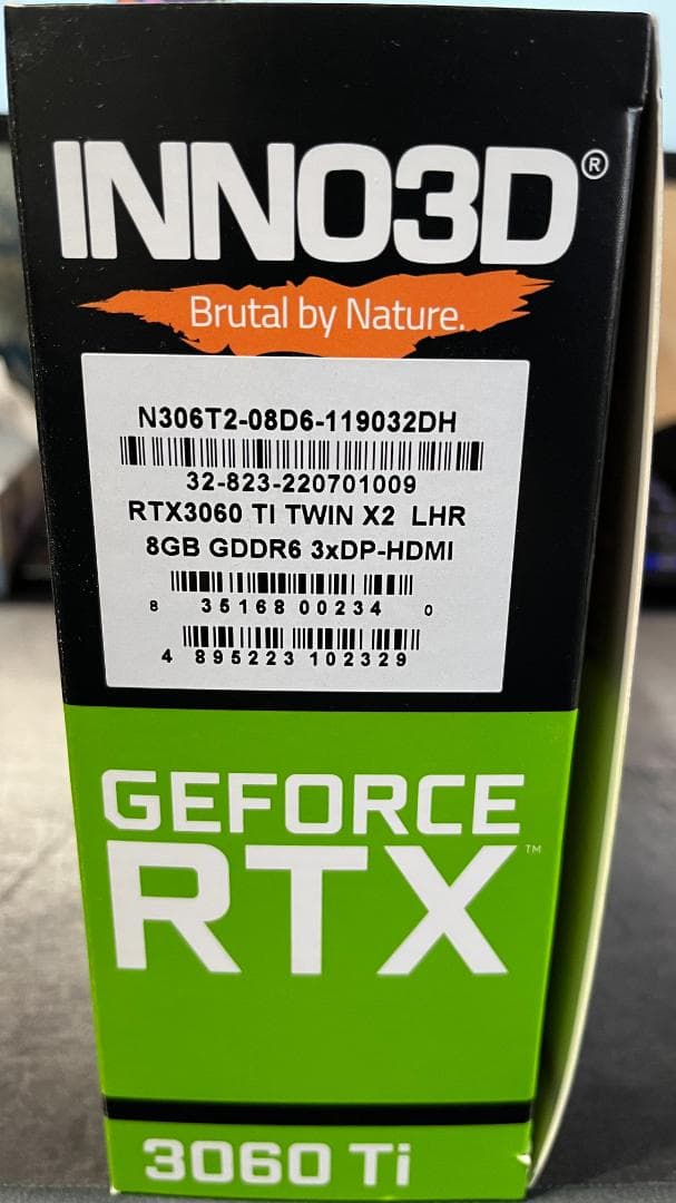 GEFORCE RTX 3060Ti 8GB グラフィックボード