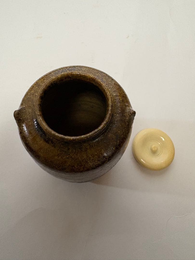 丹波　茶入　陶春作