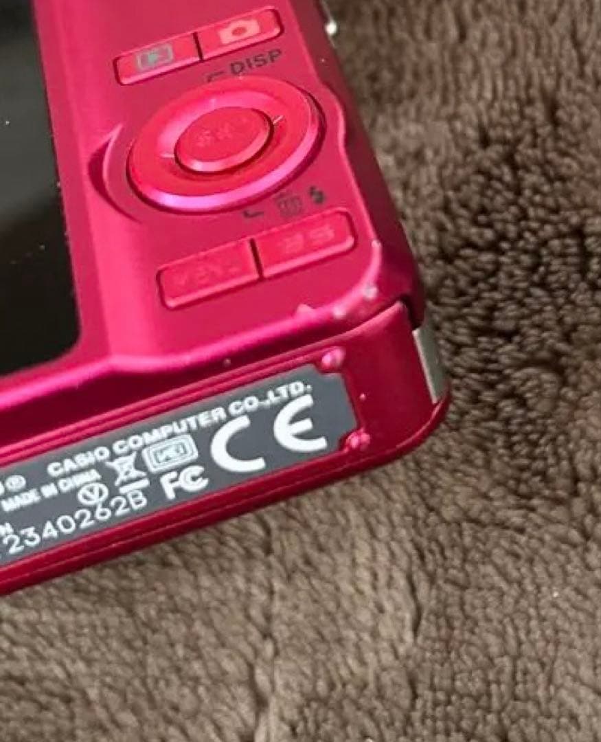 ユキ　CASIO EXILIM EX-Z90 ピンク　デジカメ