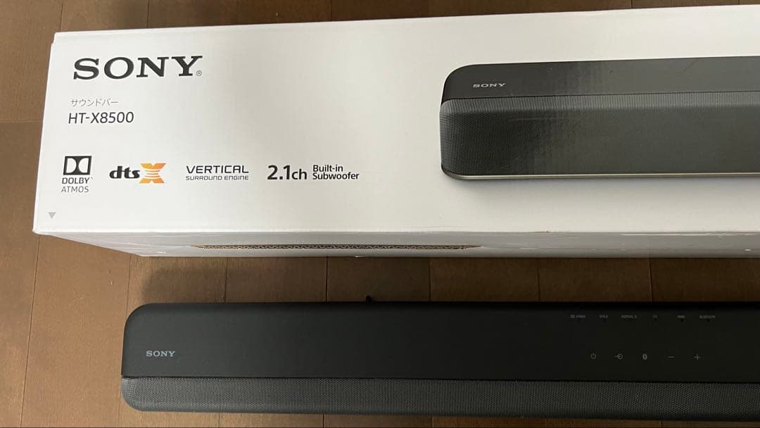 まい 美品　SONY サウンドバー　HT-X8500