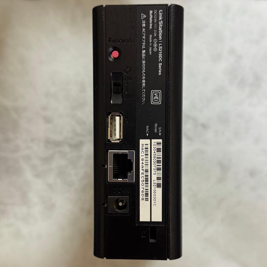 【中古】Link Station LS210D0301￼G 3TB NAS ①