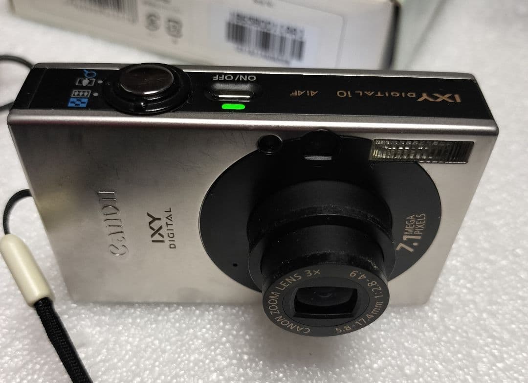 Canon IXY Digital 10 BK コンパクトデジタルカメラ 元箱共