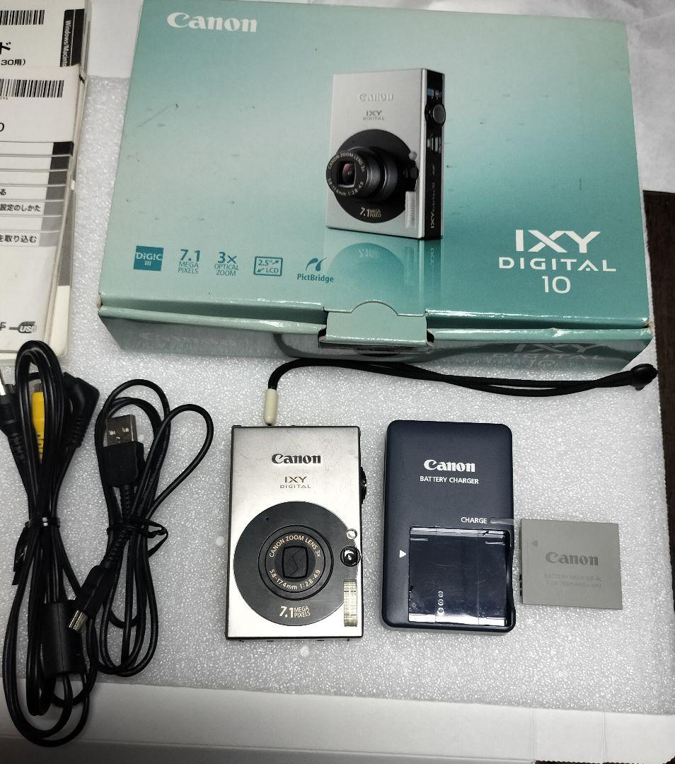Canon IXY Digital 10 BK コンパクトデジタルカメラ 元箱共