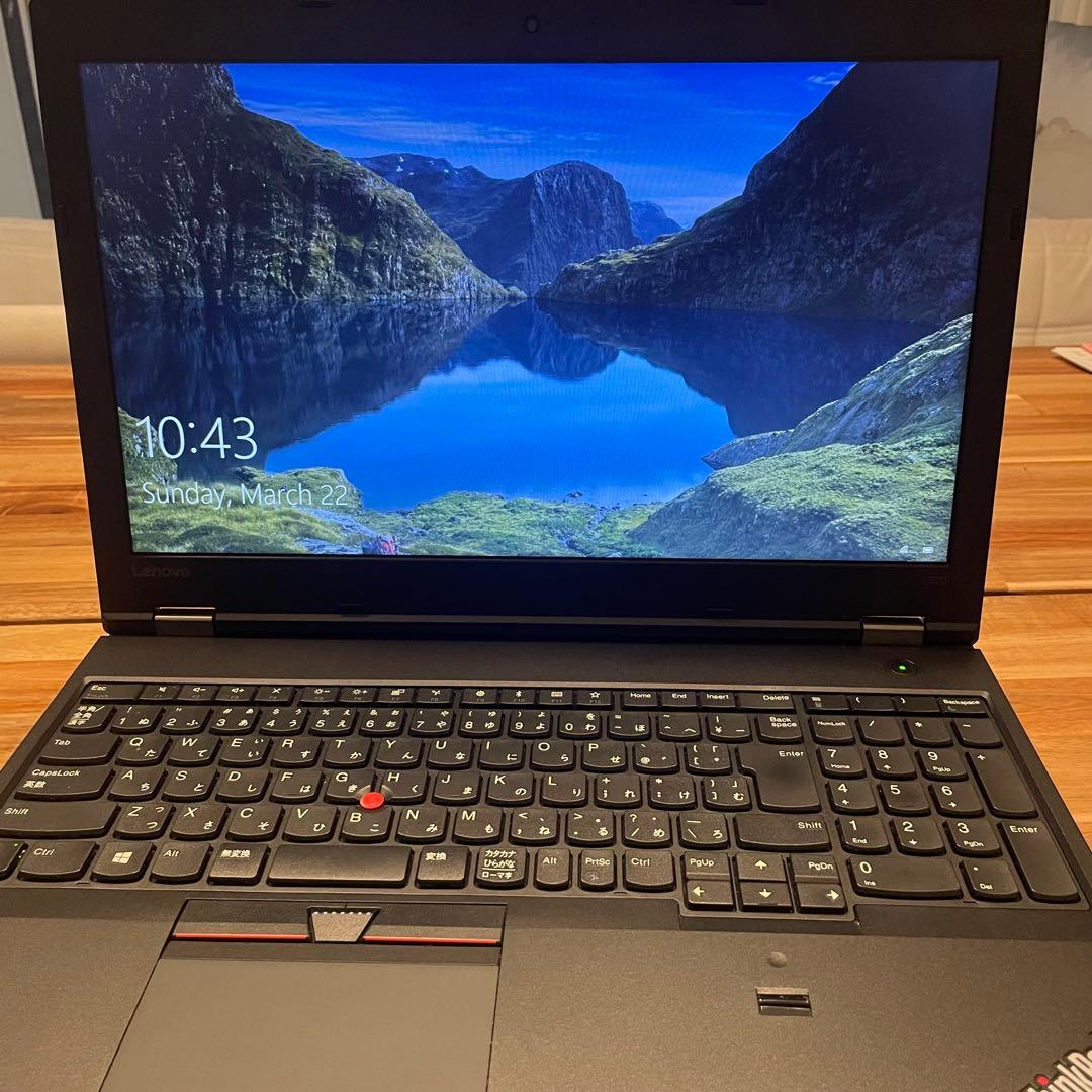 ThinkPad 15インチ ブラック ノートPC