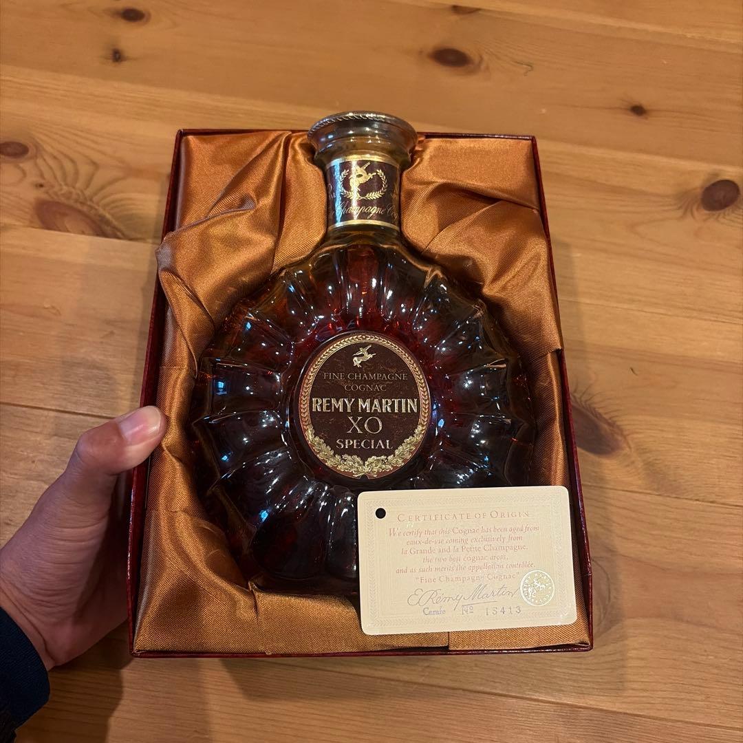 REMY MARTIN XO SPECIAL 旧ボトル 証明書　レミーマルタン