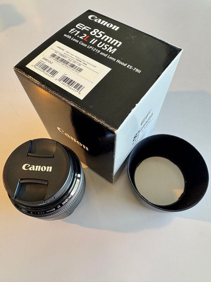 EF 85mm F1.2 L Ⅱ USM キャノンCanon EFマウント