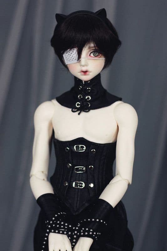 WY20 BJD服 ゴシック 人形服 ドール服 ドレス 吸血鬼女王 中世纪