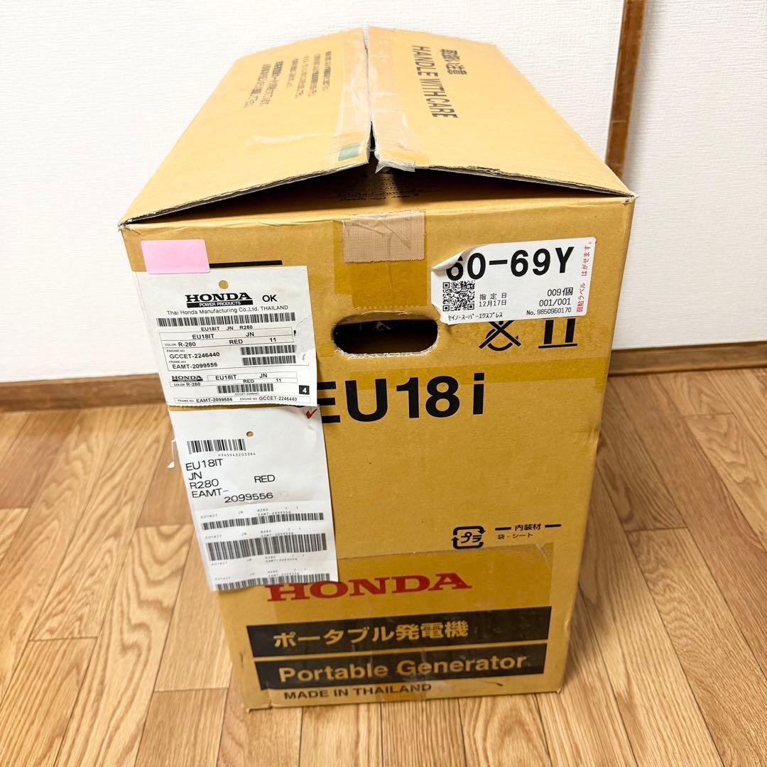 ほぼ未使用品　HONDA EU18i インバーター　発電機　ホンダ