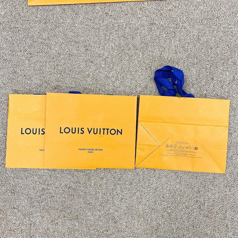 LOUIS VUITTON オレンジ ギフト 箱 ショップ袋 10点 セット ①