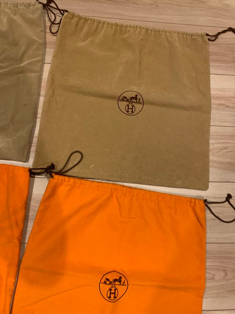 HERMES エルメス　保存袋　まとめ4枚 47X43CM