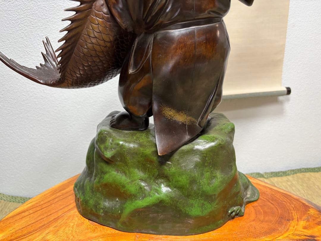 恵比寿様 60cm 8.5kg 銅製 置物