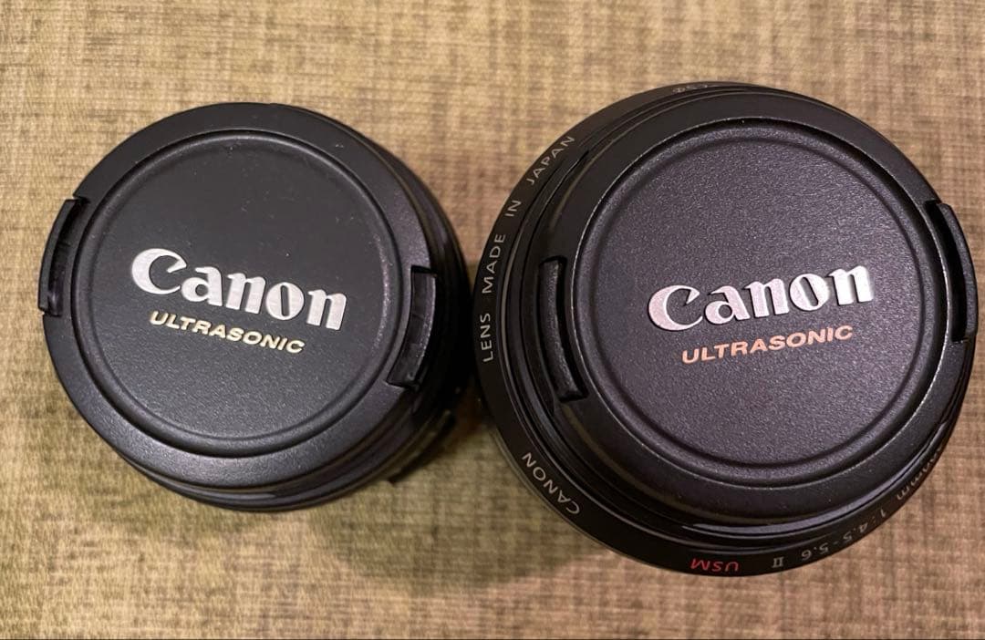 Canon EOS kiss一眼レフカメラ レンズ2本付き