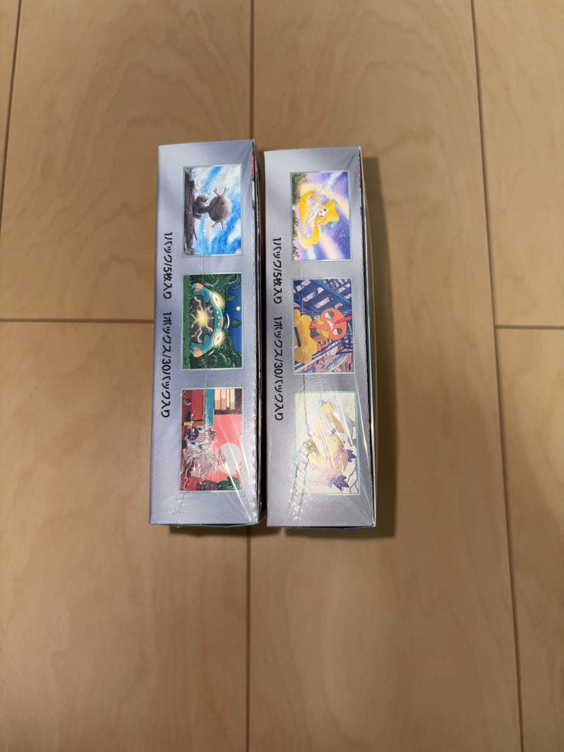 ポケモンカードゲーム 黒炎の支配者 & レイジングサーフ box シュリンク付き