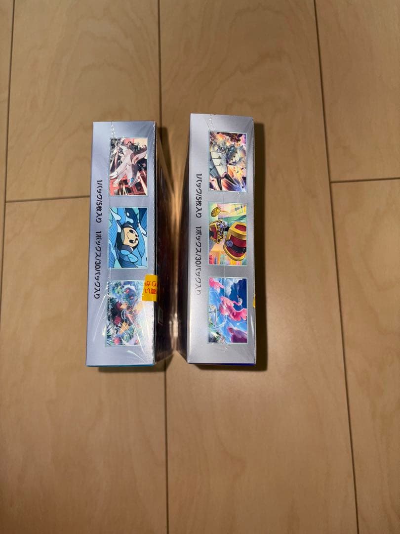 ポケモンカードゲーム 黒炎の支配者 & レイジングサーフ box シュリンク付き